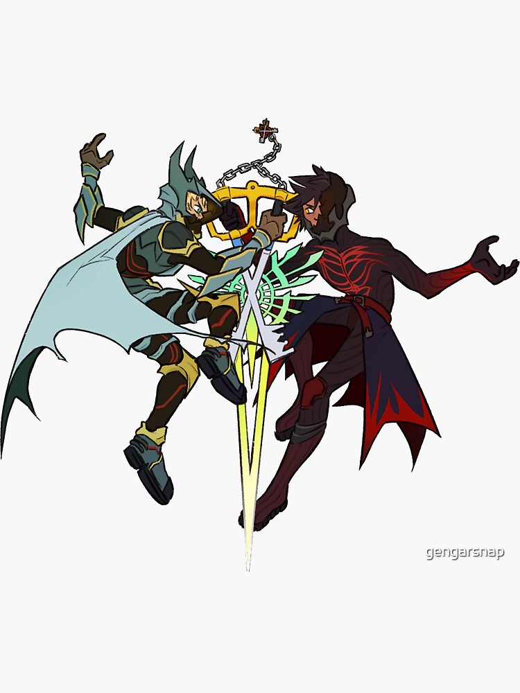Union Keyblade -- Ventus and Vanitas by gengarsnap