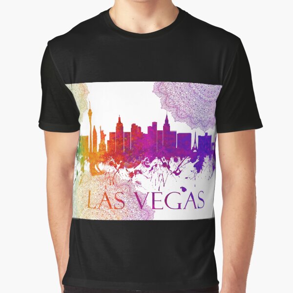 Las Vegas Nevada Skyline - 60 Graphic T-Shirt