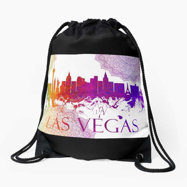 Las Vegas Nevada Skyline - 60 Drawstring Bag