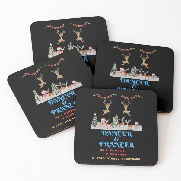 Item preview, Dancer & Prancer Classic Video Game Title Screen designed and sold by Legit Hooligan.