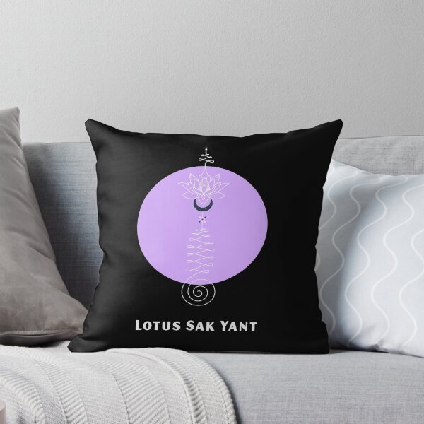 Item preview, Lotus Sak Yant With Purple Circle Design designed and sold by darknessjeff86.