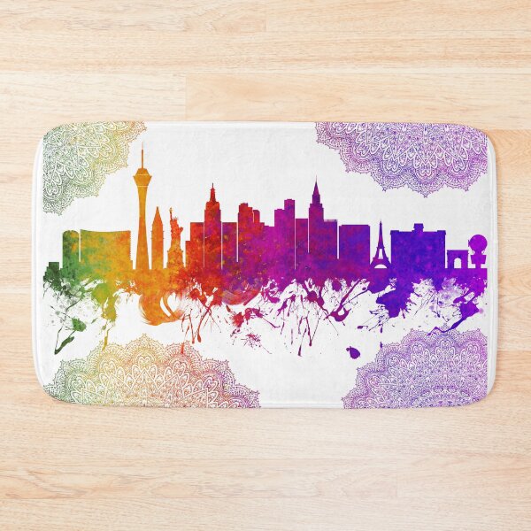 Item preview, Las Vegas Nevada Skyline - 61 designed and sold by Prar-Kulasekara.