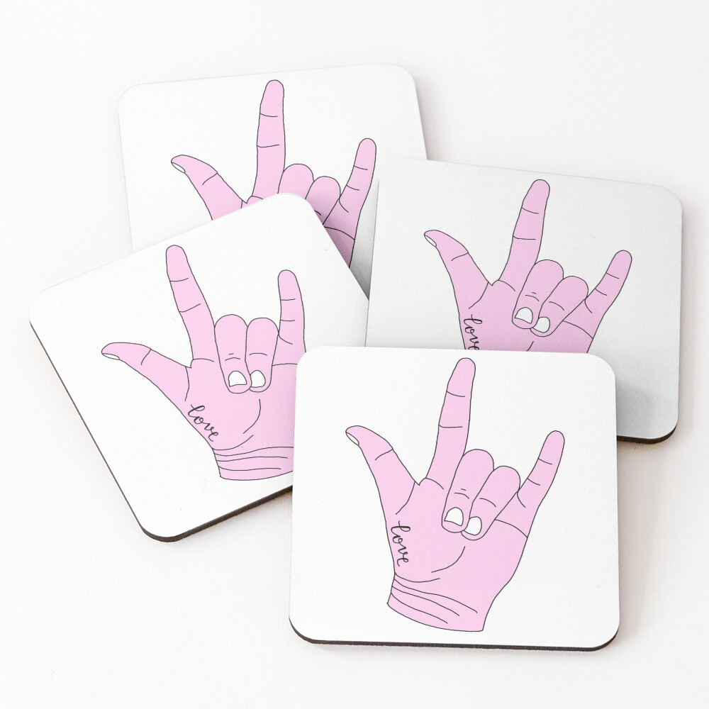 Item preview, Coasters (Set of 4) designed and sold by SunnySticker.