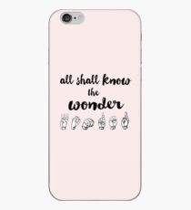 All Shall Know the Wonder - The Song of Purple Summer - Spring Awakening iPhone Case