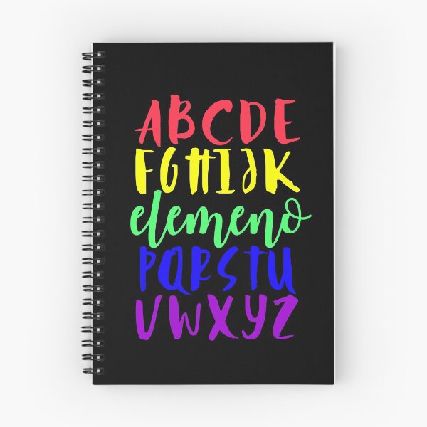 Item preview, ABC's Elemeno Colorful Cute Alphabet Student Teacher Gear designed and sold by DynamicDesign.