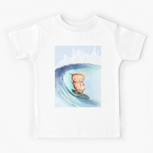 Surfing Kwii for kid clothes Kids T-Shirt
