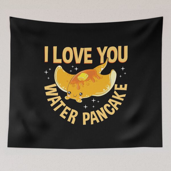 Item preview, I Love You Water Pancake Adorable Stingray Pun designed and sold by perfectpresents.