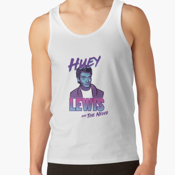Artikel-Vorschau von Huey Lewis & The News, designt und verkauft von SoftrockTees.