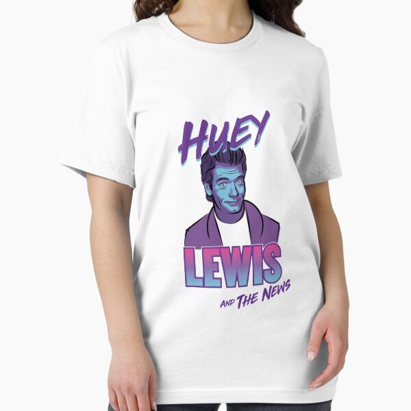 Artikel-Vorschau von Huey Lewis & The News, designt und verkauft von SoftrockTees.