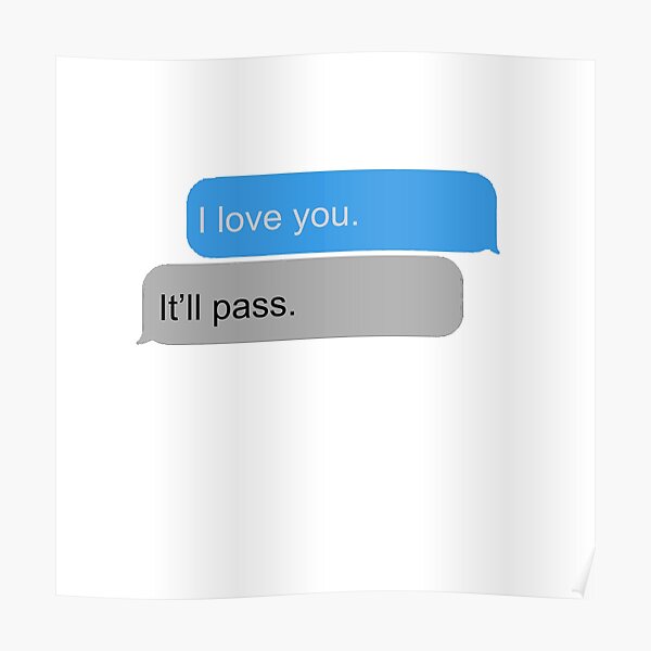 Hot Priest & Fleabag text messages Poster