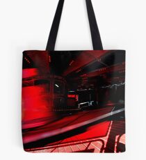 On Red Tote Bag