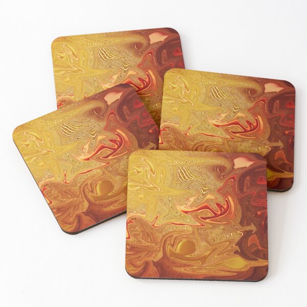 Item preview, Yellow Red Shades Mixed Abstract designed and sold by Prar-Kulasekara.