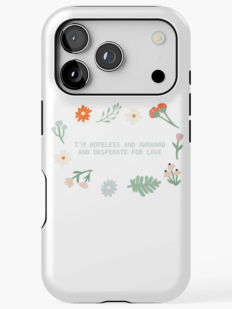 Thumbnail 1 of 4, iPhone Case, Hopeless & Awkward designed and sold by RikoKaniko.