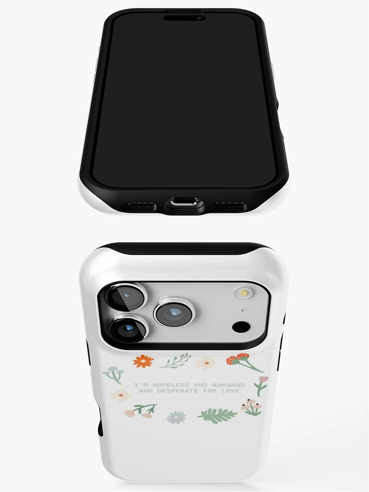Thumbnail 3 of 4, iPhone Case, Hopeless & Awkward designed and sold by RikoKaniko.