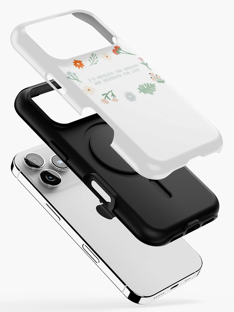 Thumbnail 2 of 4, iPhone Case, Hopeless & Awkward designed and sold by RikoKaniko.