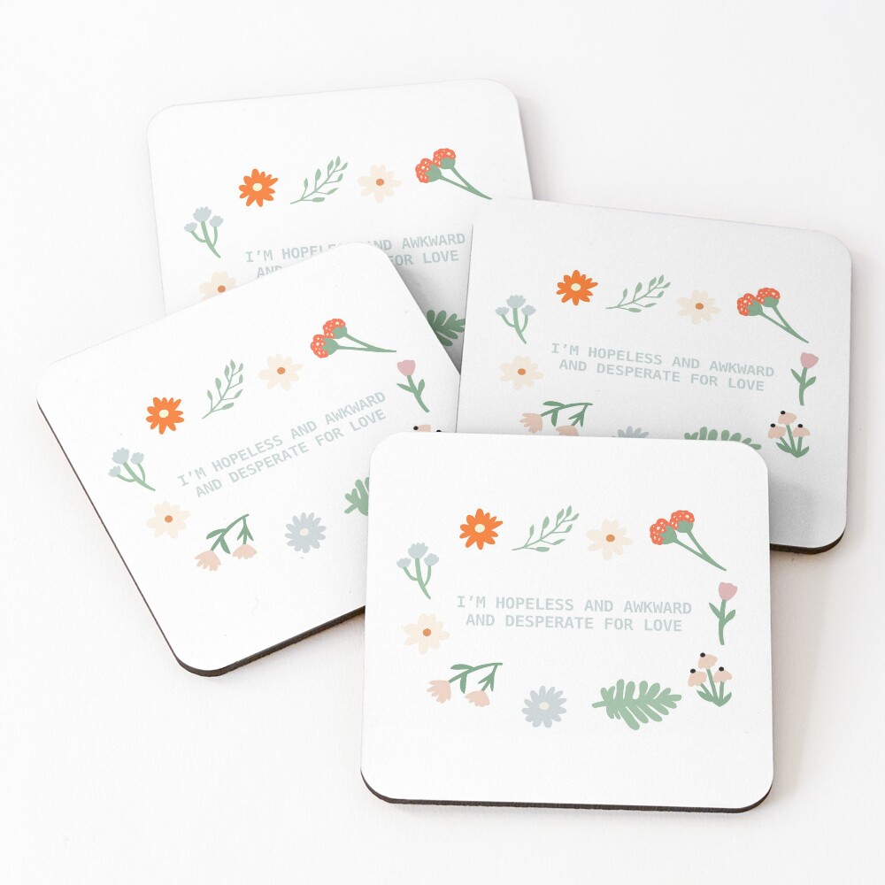 Item preview, Coasters (Set of 4) designed and sold by RikoKaniko.