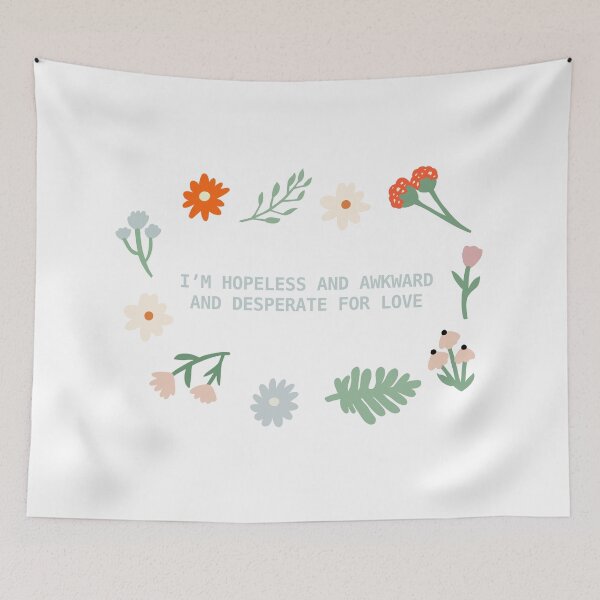 Item preview, Hopeless & Awkward  designed and sold by RikoKaniko.