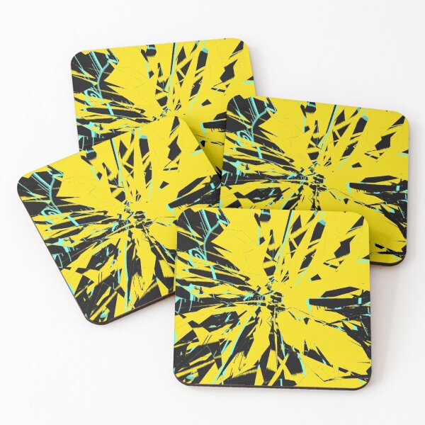 Item preview, black and yellow pattern work designed and sold by differenttings.