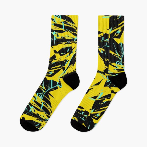 Item preview, black and yellow pattern work designed and sold by differenttings.