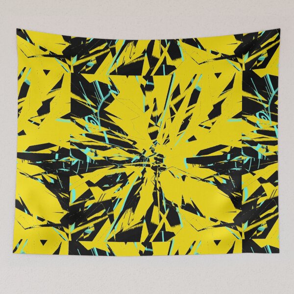 Item preview, black and yellow pattern work designed and sold by differenttings.