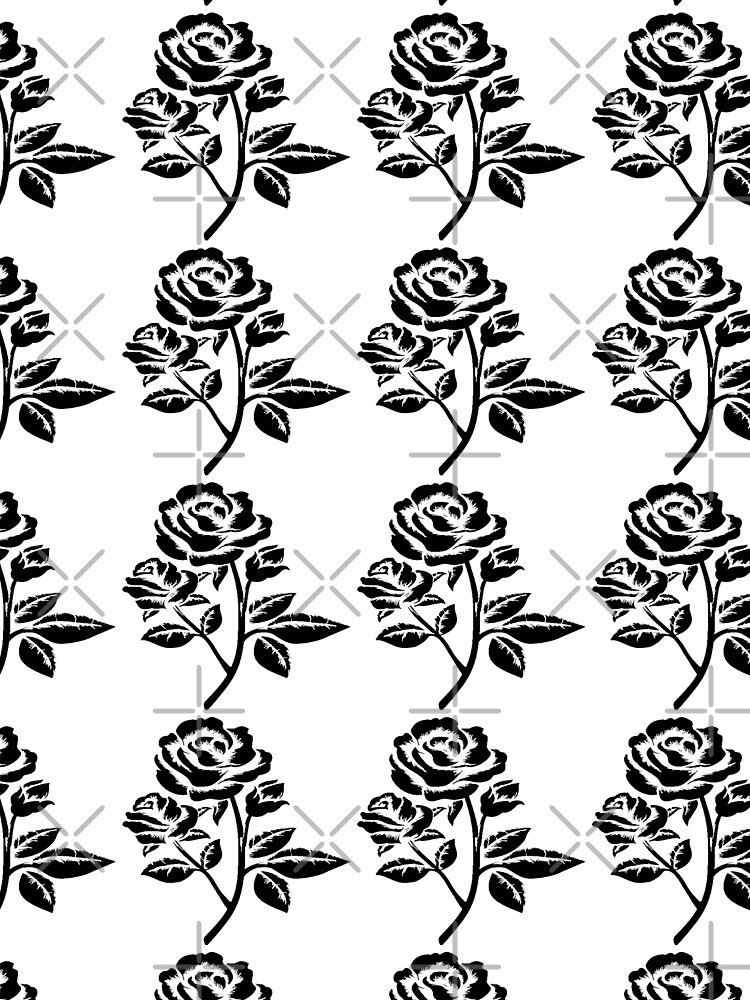Thumbnail 3 of 3, Scarf, BW Roses designed and sold by Doctors-orders.