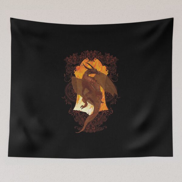 Item preview, Fire Dragon Border designed and sold by Shadowsantos.