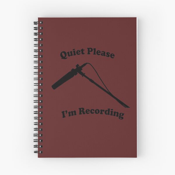 Item preview, Quiet Please Recording Boom Operator Sound Engineer designed and sold by DanLopesMerch.