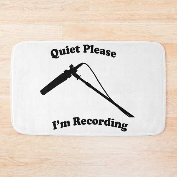 Item preview, Quiet Please Recording Boom Operator Sound Engineer designed and sold by DanLopesMerch.