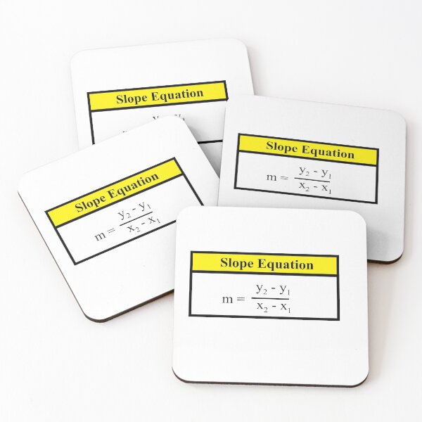 Item preview, Slope Equation: The AlgebraMatrix at Redbubble designed and sold by Mark Stansberry.