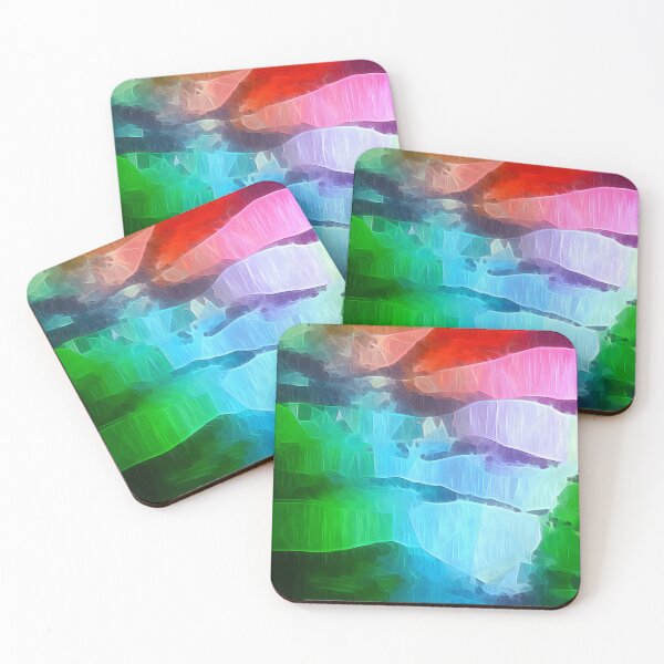 Item preview, Colorful Abstract Landscape designed and sold by ChangingLight.