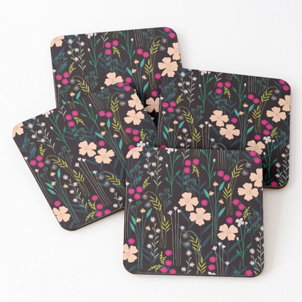 Item preview, Bright Moody Florals designed and sold by inkblotcreative.