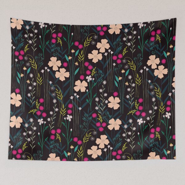 Item preview, Bright Moody Florals designed and sold by inkblotcreative.