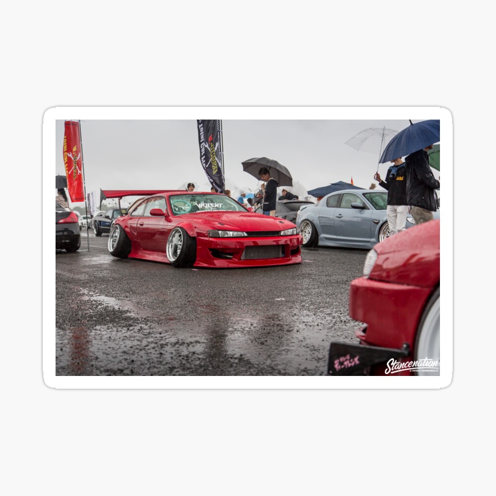 Nissan S15 Art Board Print By Stancenation Redbubble