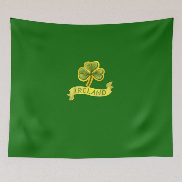 Item preview, Ireland Saint Patrick's Day Shamrock Gold And Green  designed and sold by zuzinstr.