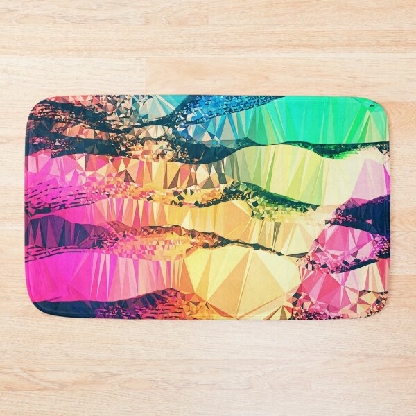 Item preview, Retro Colors Abstract Triangles designed and sold by ChangingLight.