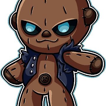 Plush SCP-939 sticker Sticker for Sale by AgentKulu