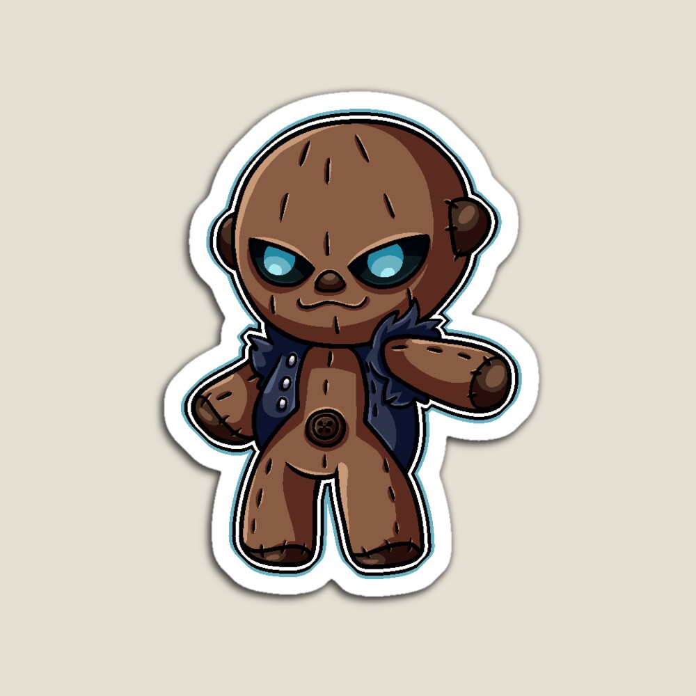 Plush SCP-966 sticker Sticker for Sale by AgentKulu