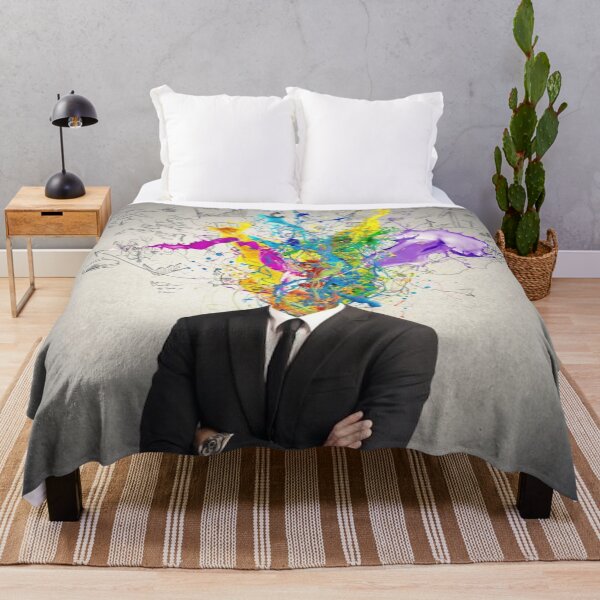 Item preview, Colorful Brainstorm with head explosion of creative ideas  designed and sold by MindChirp.