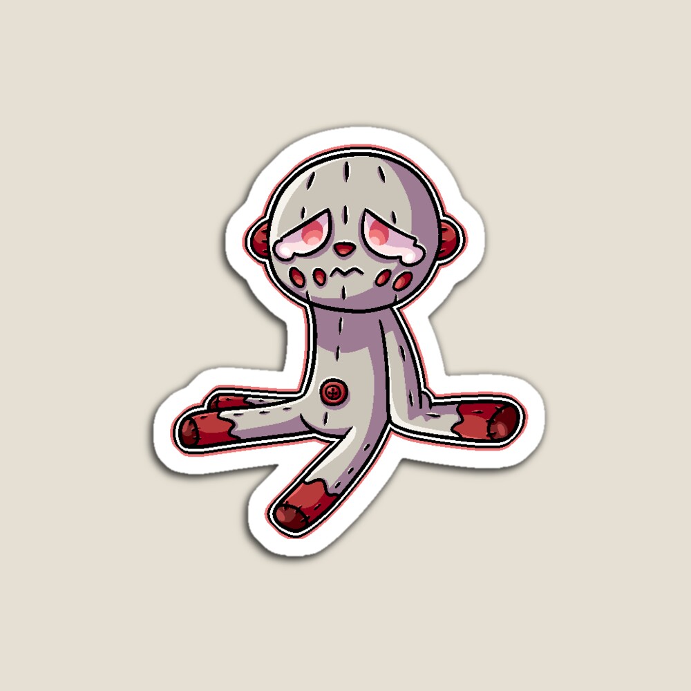 SCP-096 Sticker for Sale by Paperparrots