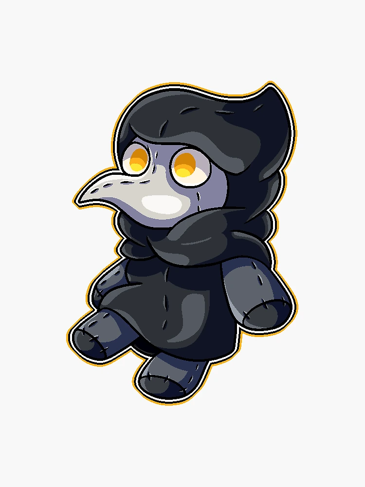 Plush SCP-966 sticker Sticker for Sale by AgentKulu