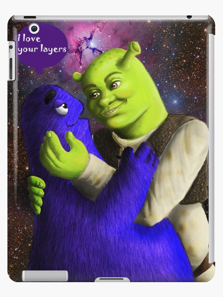 shrek x shadow | iPad Case & Skin