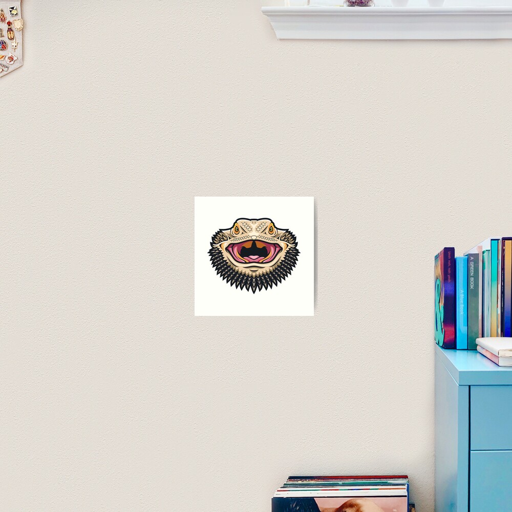 Item preview, Art Print designed and sold by PogonaVitticeps.
