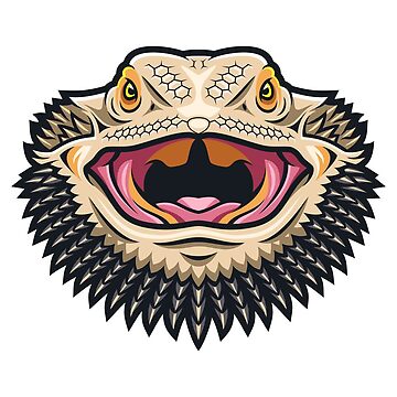 Artwork thumbnail, Fierce Bearded Dragon by PogonaVitticeps
