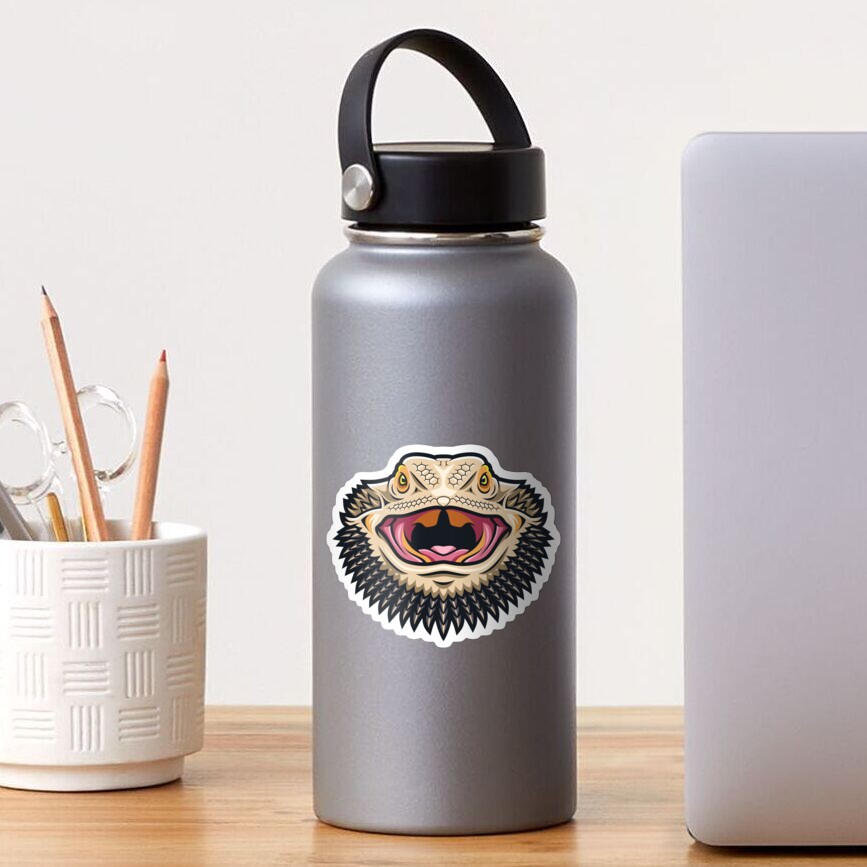 Fierce Bearded Dragon Sticker