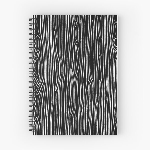 Item preview, Monochrome wood grain designed and sold by inkblotcreative.