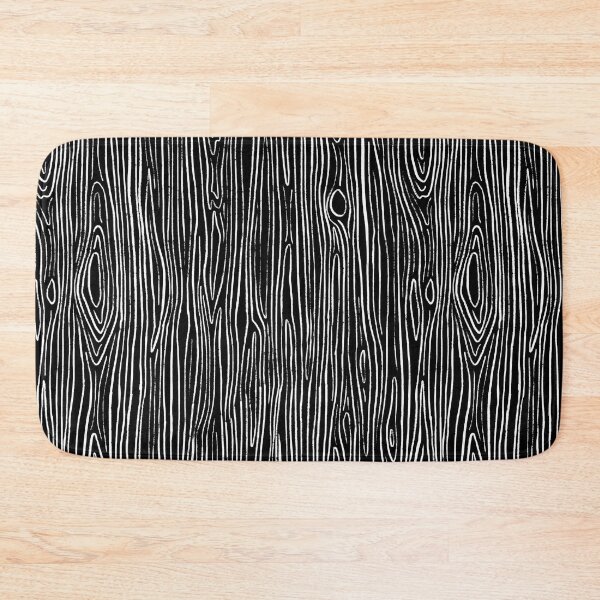 Item preview, Monochrome wood grain designed and sold by inkblotcreative.