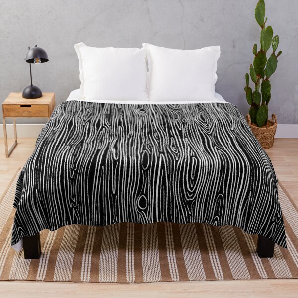 Item preview, Monochrome wood grain designed and sold by inkblotcreative.