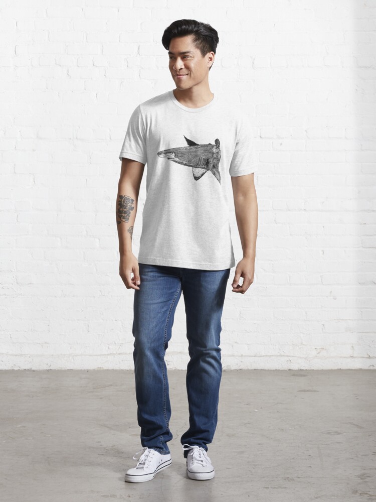 Alternate view of Rel the Grey Nurse Shark Essential T-Shirt