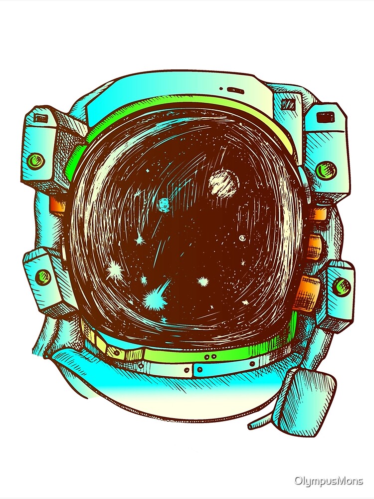 Top 190+ astronaut helmet sketch latest