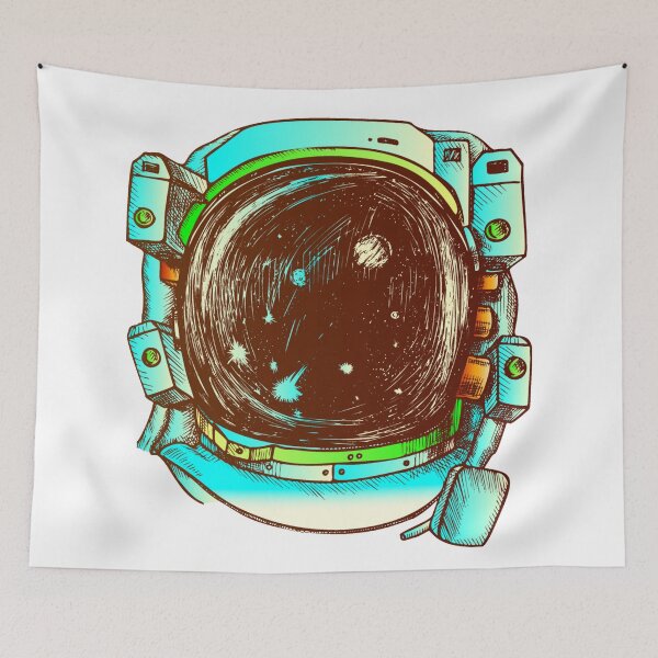 Item preview, Astronaut Helmet Sketch  designed and sold by OlympusMons.